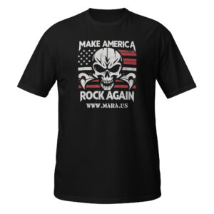 MARA Skull Flag Short-Sleeve Unisex T-Shirt